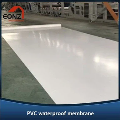 Membrane de toiture en PVC blanc